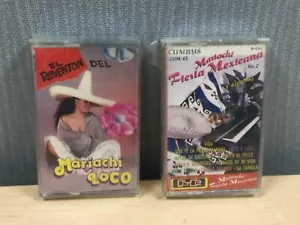 Mariachi Loco El Reventon Del/Mariachi Fiesta Mexicana Vol. 2 Cassette lot - Bild 1 von 4