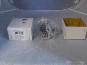 "New" Self-Closing Valve W/Pull Chain Chrome 1/2" Female NPT inlet/outlet - Picture 1 of 5