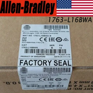 Neu versiegelt AB1763-L16BWA MicroLogix 1100 16 Punkt Controller SPS USA - Bild 1 von 4