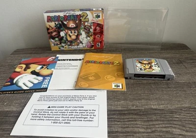 Nintendo 64 N64 Mario Party 2 Complete in Box CIB *Authentic/Tested* VGC - Image 1 of 4