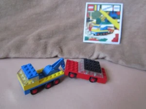LEGO Set 651 Tow Truck and Car con instrucciones Town Classic años 70 - Imagen 1 de 7
