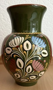 Vase - Keramik - Blumenvase - Majolika - vintage - Bild 1 von 7