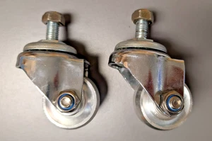 Ruedas giratorias de aluminio de repuesto para gatos de piso de 3 toneladas (juego de 2 piezas) - Imagen 1 de 1