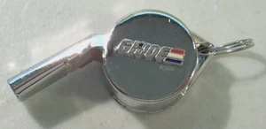 1982 GI Joe Silver Tone Metal Whistle - Picture 1 of 5