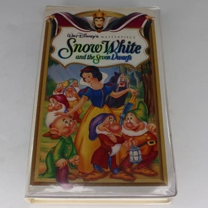 Snow White and the Seven Dwarfs VHS 1994 Animation Original Release Buena Vista - Picture 1 of 7