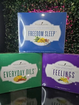 Colección Young Living Freedom Sleep Feelings and Everyday Oils Nuevo Precintado Foto 1 de 4