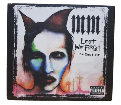 Marilyn Manson Lest We Forget The Best Of CD 2004 Interscope Records - Image 1 of 3