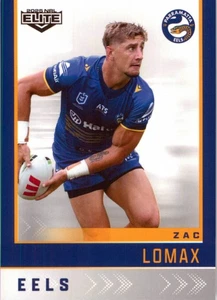 2025 Parramatta Eels NRL TLA Elite Card - Zac Lomax - Picture 1 of 3