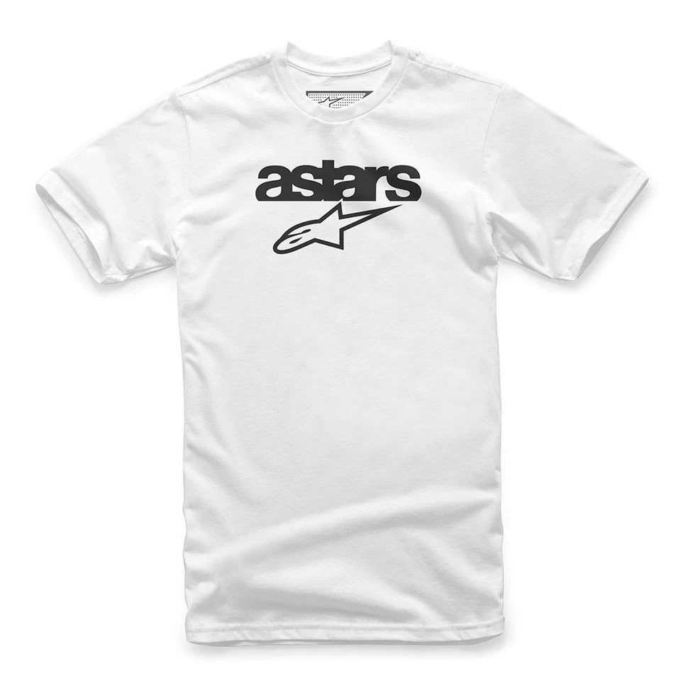 Camiseta blanca de manga corta Alpinestars Heritage Blaze para hombre Foto 1 de 1