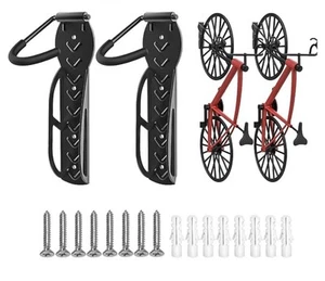 2 Pack Bike Rack for Garage Wall Mount - Picture 1 of 7