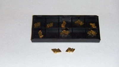 COBRA CARBIDE NEW 10PCS NG 3062R C5 TIN COATED CARBIDE INSERTS
