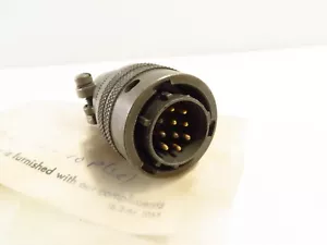 Bendix PT06A-12-10 Circular MIL Spec Connector Male Plug 10-Position/Pin, NEW - Picture 1 of 6