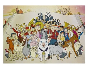 CHARLOTTE'S WEB Model & Character Sheets, 1973 Hanna-Barbera Animated Movie - Picture 1 of 8