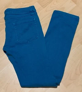 Women's or Girls Wet Seal Turquoise Straight Jeans Size 11 Juniors  - Picture 1 of 5