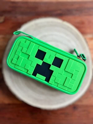 🍀 Nintendo Switch / OLED 3D Tasche Minecraft Travel Reise Protection