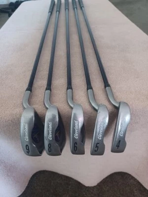 TZ GOLF - Cleveland Golf VAS 792 SINGLE 5, 8, 9, or PW Irons Graphite Shaft RH - Image 1 of 4