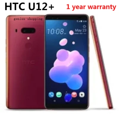 HTC U12+ 64GB 128GB NFC Global Super LCD5 4G LTE Unlocked Samartphone  - Image 1 of 4