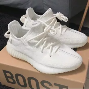 Adidas Yeezy Boost 350 V2 Blanco Crema CP9366 Top Tenis Nuevo Hombres Tenis - Imagen 1 de 4