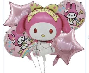 Set 5 30” Birthday party Kuromi My Melody balloon US Fast shipping - Picture 1 of 1