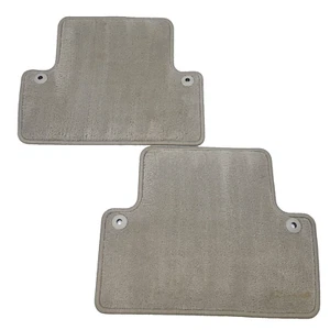 Volvo S40 V50 2004-2012 OEM Rear Gray Carpet Floor Mats Left & Right 8687668 - Picture 1 of 8