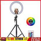 10 Inch Photography Lighting RGB Selfie Ring Light for Makeup Live Streaming
