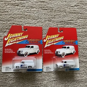 Camión de reparto Johnny Pearl White Lightning 1955 carrocería y neumáticos Ford 2002 FTF - Imagen 1 de 10