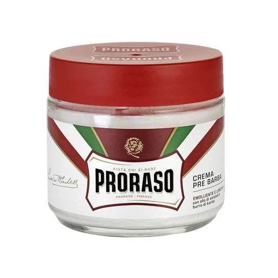 Proraso Pre Post Crema de Afeitar Tarro Manteca de Karité Espuma Italiana 100 ml NUTRITIVA Foto 1 de 1