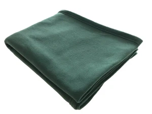 Blanket - Polar Fleece - Green - Australian Made - Picture 1 of 3
