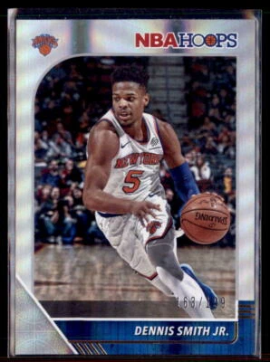 2019-20 Panini Hoops Silver /199 Dennis Smith Jr. New York Knicks #127  - Image 1 of 2