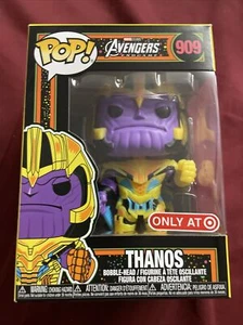 Funko Pop Marvel Thanos Black Light 909 Avengers End Game Target Exclusive - Picture 1 of 6