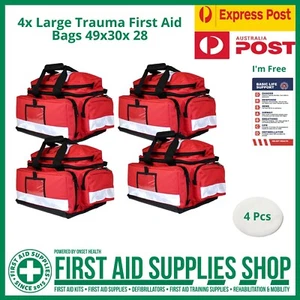 4x First Aid Large Trauma Reflective Bag Only 49 x 30 x 28.5 - First Aid Supplie - Picture 1 of 3