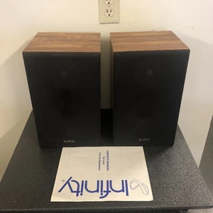Infinity RS10b Bookshelf Speakers Vintage - Picture 1 of 12