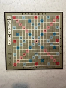 Vintage 1948 1953 SCRABBLE Crossword Board Game has some wear on the box. - Picture 1 of 6