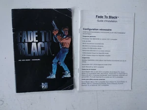 Notice/manuel Fade to black (suite de Flashback) pour Big box PC FR - Foto 1 di 2