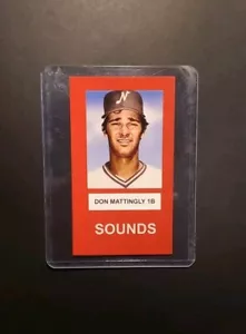 1981 Nashville Sounds Rookie DON MATTINGLY - Picture 1 of 1