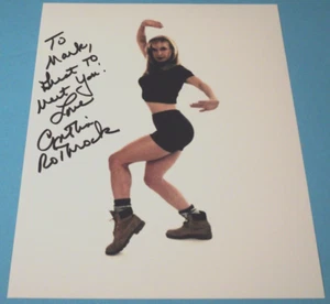 Cynthia Rothrock ~ 8 x 10 Color Authentic Autographed Photo - Picture 1 of 1