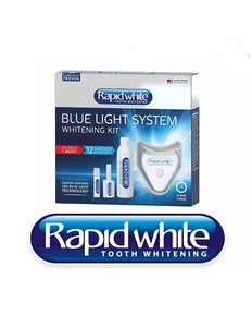 RAPID WHITE Sistema Luce Blu Kit Sbiancante 12 TENDE IN 2 SETTIMANE - Foto 1 di 1