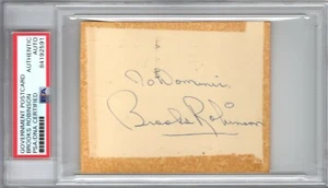 Brooks Robinson PSA Autograph Auto Signed June 1962 during playing days HOF - Picture 1 of 2