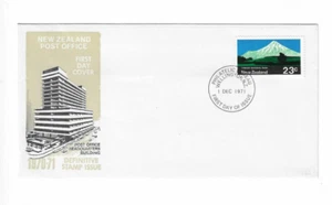 NEW ZEALAND 1971 FDC - Egmont National Park - Picture 1 of 2