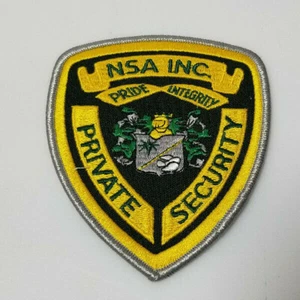Police Security Patch NSA Inc Private Security  - Picture 1 of 2
