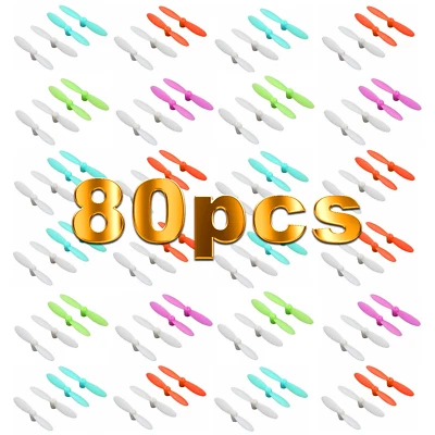 80x Blade Propeller Rotorblätter Cheerson CX-10 CX10 CX10A CX10D CX11 CX10WD RC - Bild 1 von 4