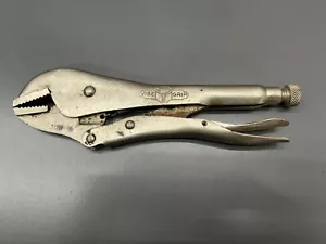 (V) VINTAGE PETERSEN DEWITT VISE GRIP 10R STRAIGHT JAW LOCKING PLIERS VGC - USA - Picture 1 of 4
