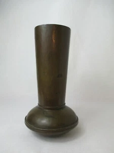 Art Deco Design Metal Vase Handmade with Manufacturer Brand - Picture 1 of 11