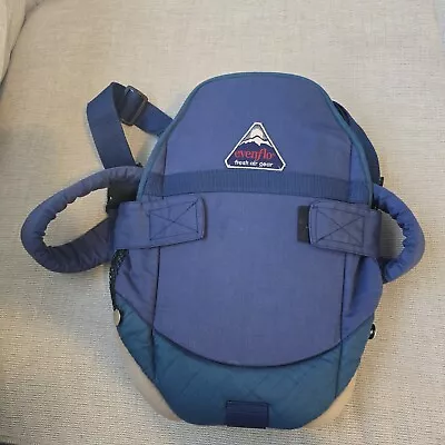 Винтажная детская переноска Evenflo Fresh Air Gear легкая переноска для младенцев синяя многоцветная - Изображение 1 из 3