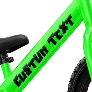 2x Calcomanía Personalizada Marco de Bicicleta Texto Letras Pegatina BMX Bicicleta de Montaña V38 - Imagen 1 de 2