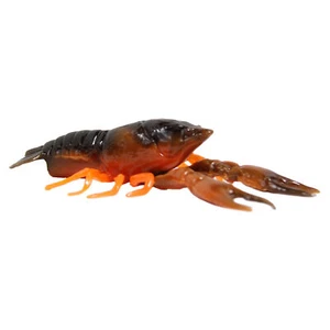 Tackle HD 4-Pk Hi-Def Craw Bass Lures, 3D Scanned 3" Soft Crawfish Bait, Brown - Picture 1 of 7