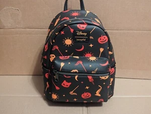Disney Hocus Pocus Dani Dennison Icon AOP Loungefly Mini Backpack Bag NWT - Picture 1 of 21
