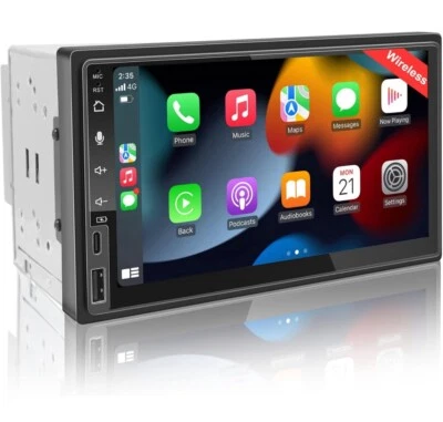 DoubleDIN 7Zoll Carplay🌻AutoRadiotouchscreen AirPlayBluetooth AM/FM/AUX/SWC/RDS - Bild 1 von 4