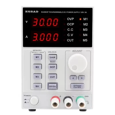 Programmable Linear DC Adjustable Regulated Three-Output DC Power Supply - Image 1 of 4