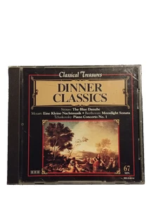 CLASSICAL TREASURES DINNER CLASSICS DISC GOOD MUSIC CD - Foto 1 di 3